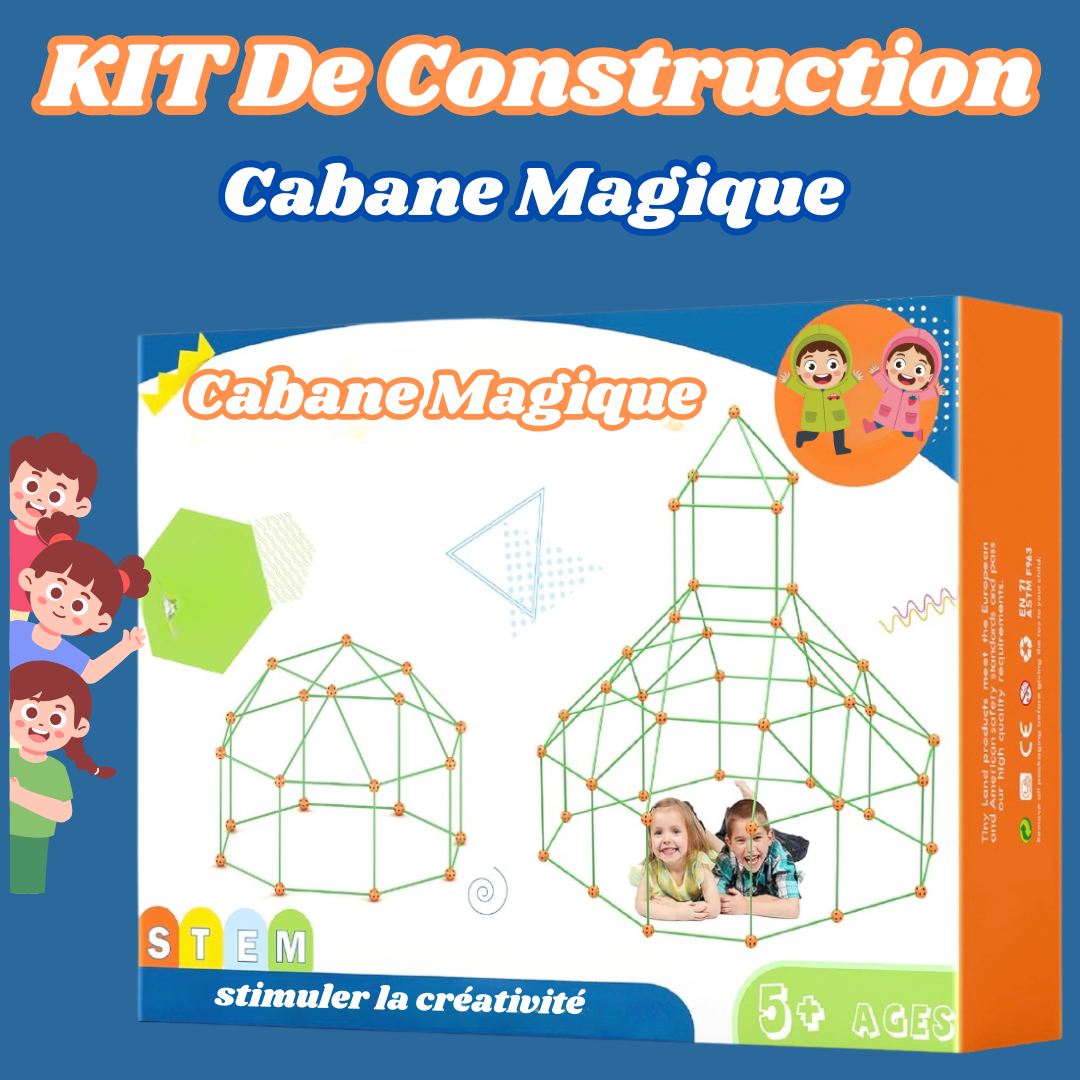 Kit de Construction Cabane Magique Pour Enfant