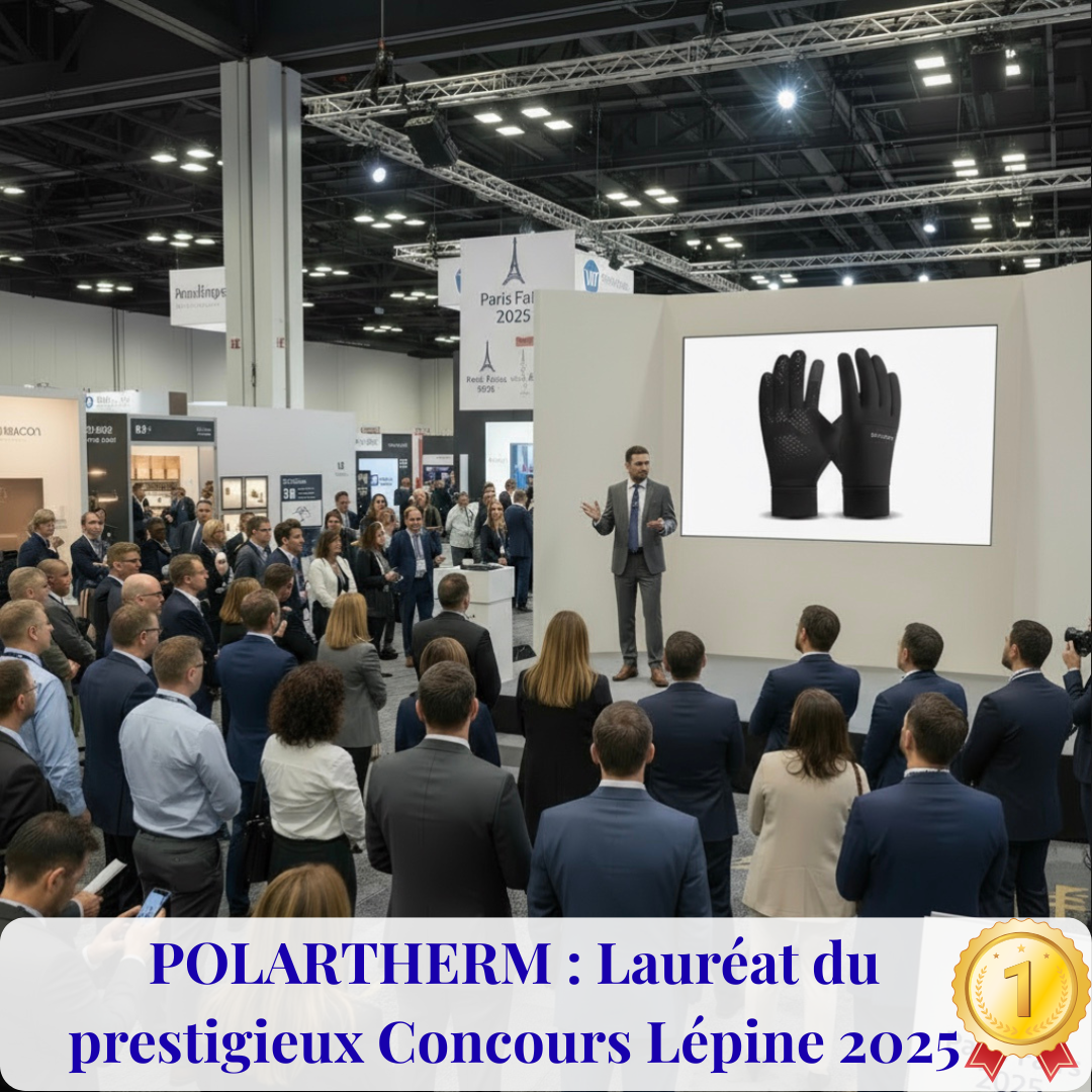 PolarTherm – Les gants chauds & tactiles pour l’hiver