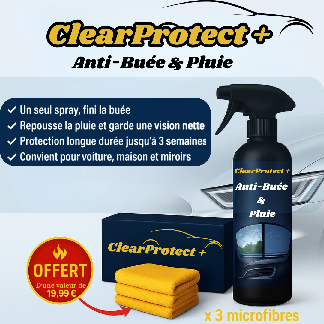 ClearProtect+ Anti-Buée & Pluie