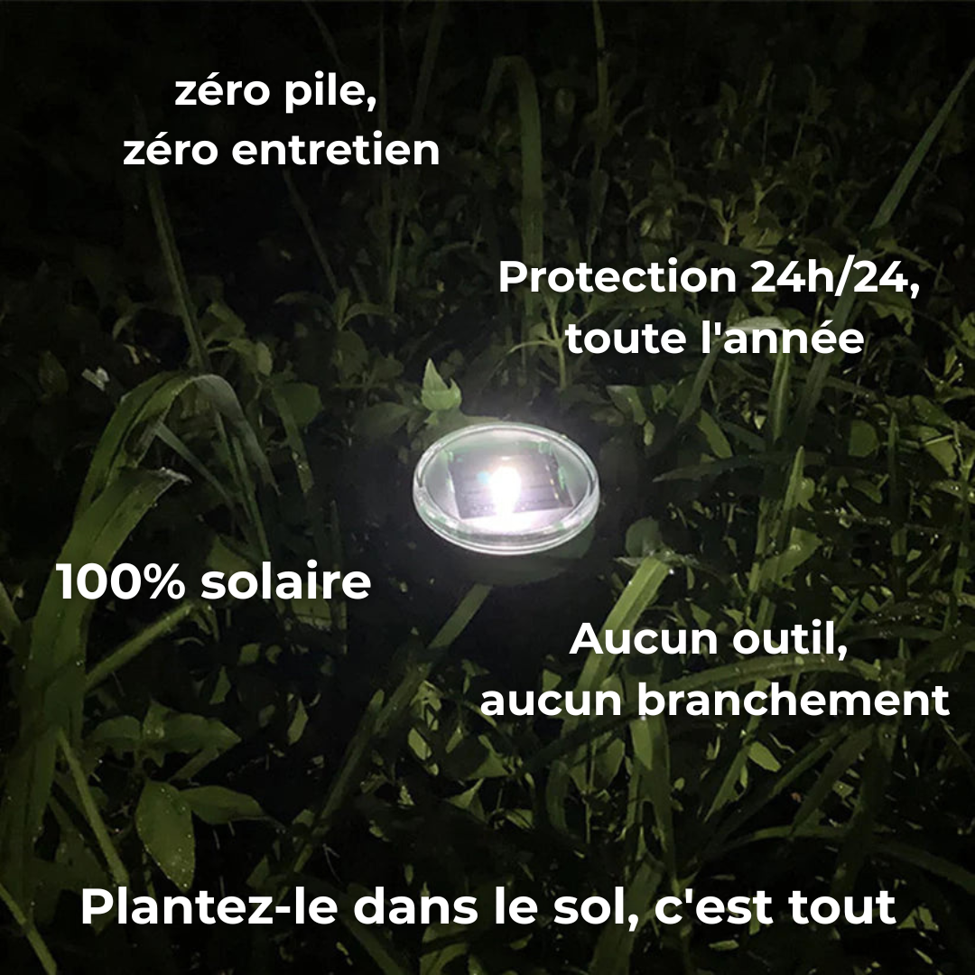 Répulsif Solaire Anti-Nuisibles