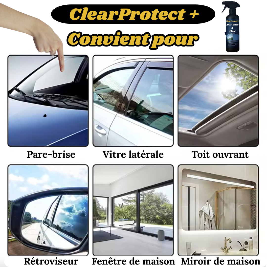 ClearProtect+ Anti-Buée & Pluie