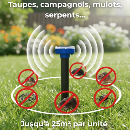Répulsif Solaire Anti-Nuisibles
