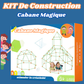 Kit de Construction Cabane Magique Pour Enfant