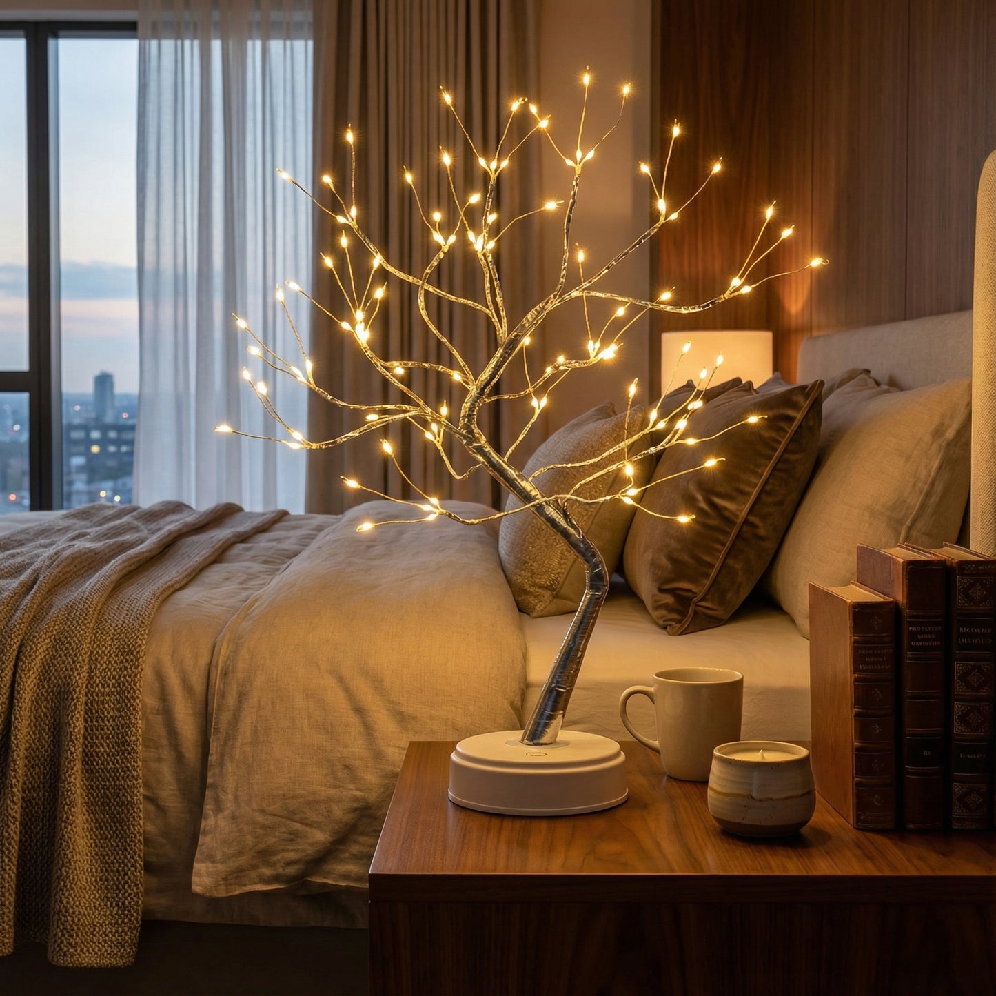 Lunéa - Arbre Lumineux Décoratif