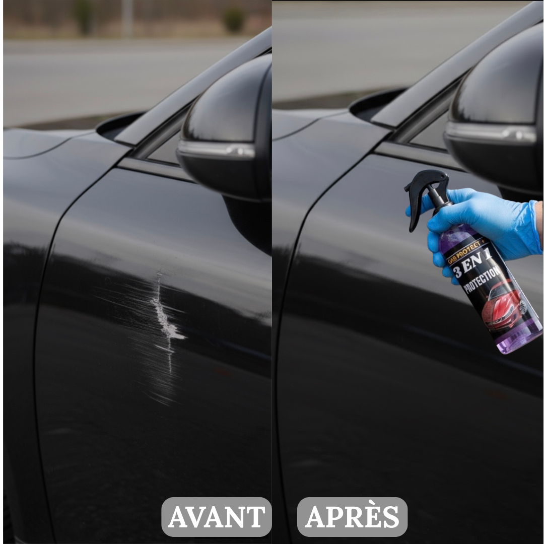 CarProtect+ – Spray Verre Liquide Anti-Rayures & Ultra-Brillance
