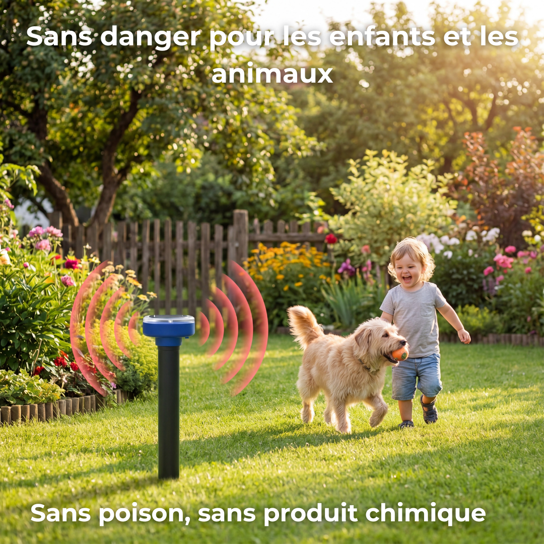 Répulsif Solaire Anti-Nuisibles