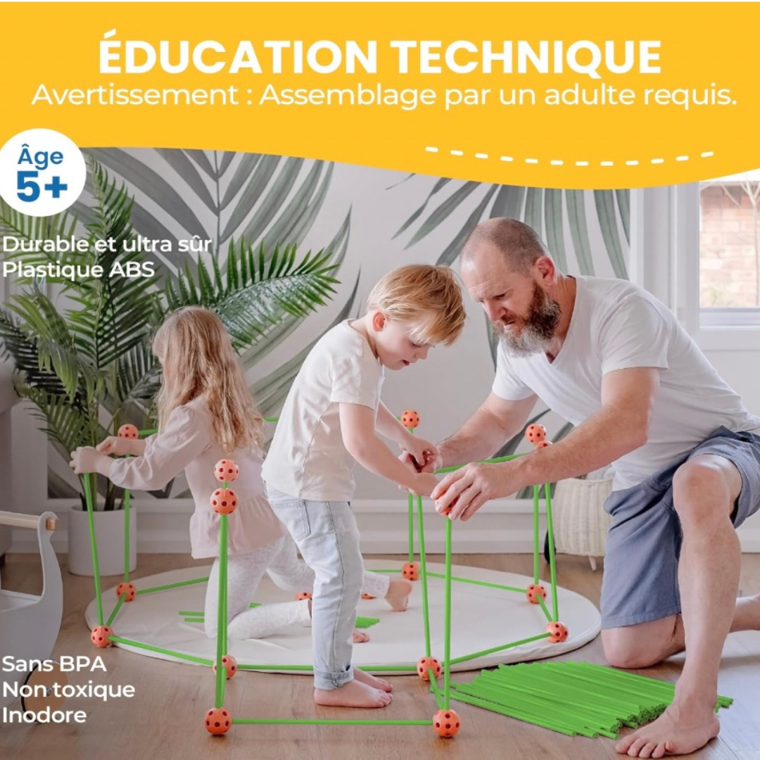 Kit de Construction Cabane Magique Pour Enfant