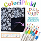 ColoriPlaid – Le plaid à colorier en famille