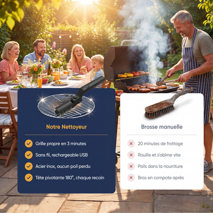 Nettoyeur de Grille Électrique