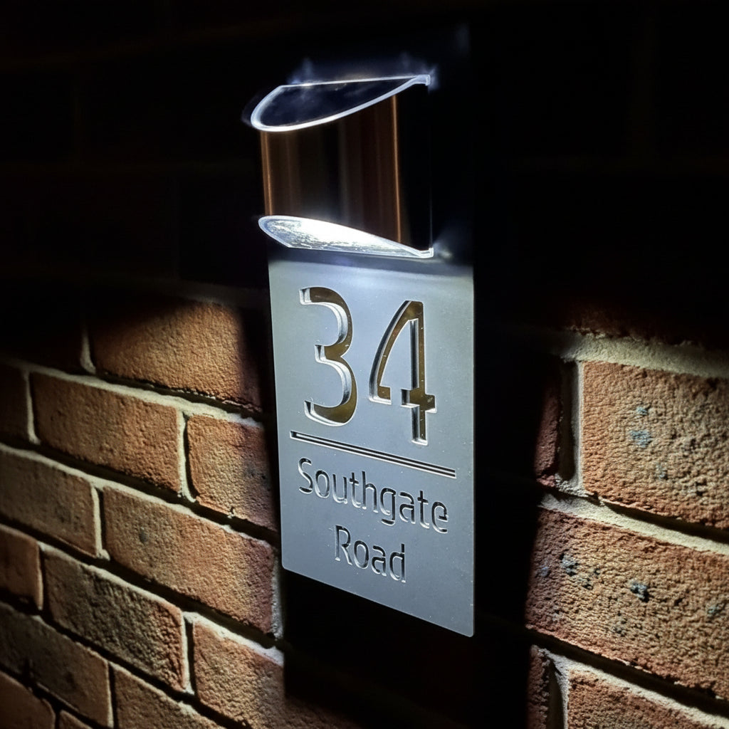 LumiHome - Plaque Murale Personnalisée