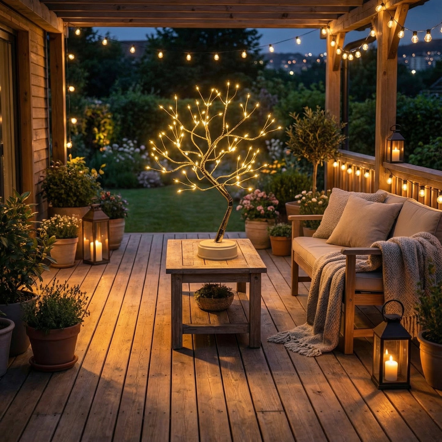 Lunéa - Arbre Lumineux Décoratif