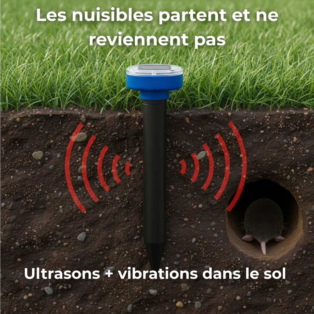 Répulsif Solaire Anti-Nuisibles