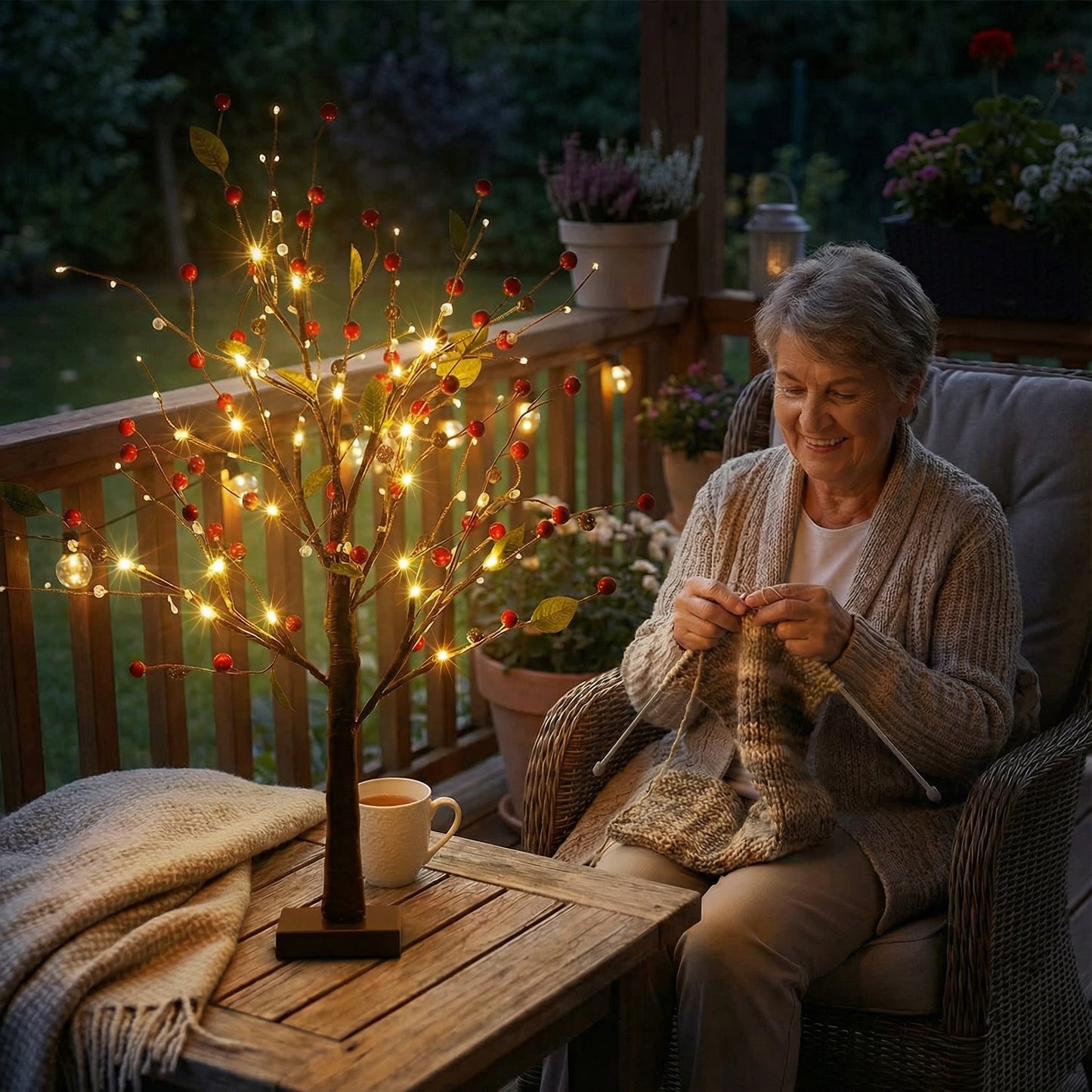 Lunaria - Arbre Lumineux d'Ambiance