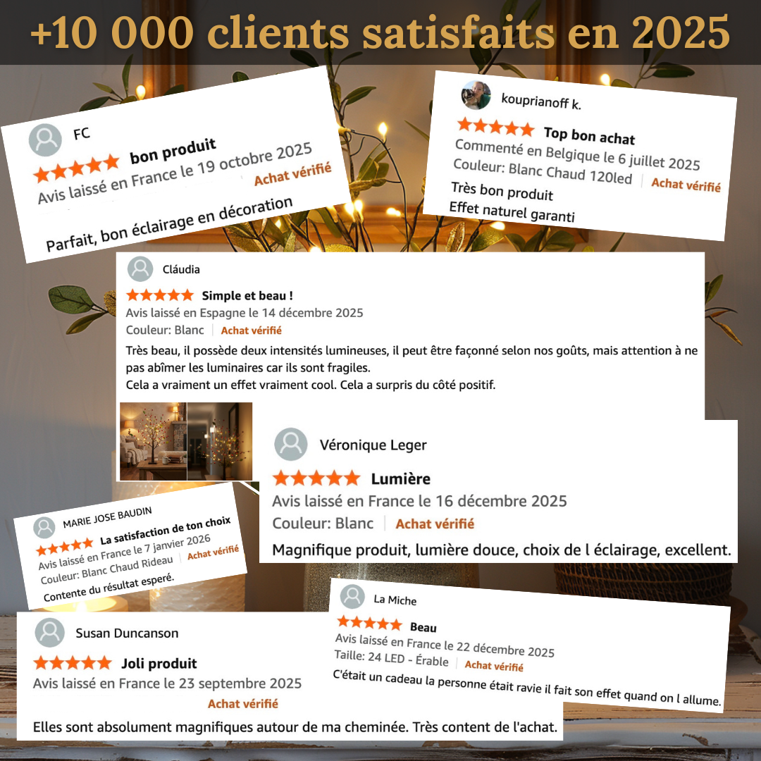 Lunaria - Arbre Lumineux d'Ambiance