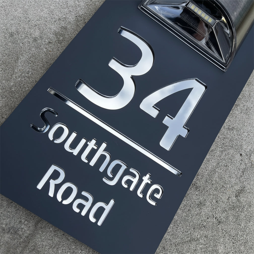 LumiHome - Plaque Murale Personnalisée