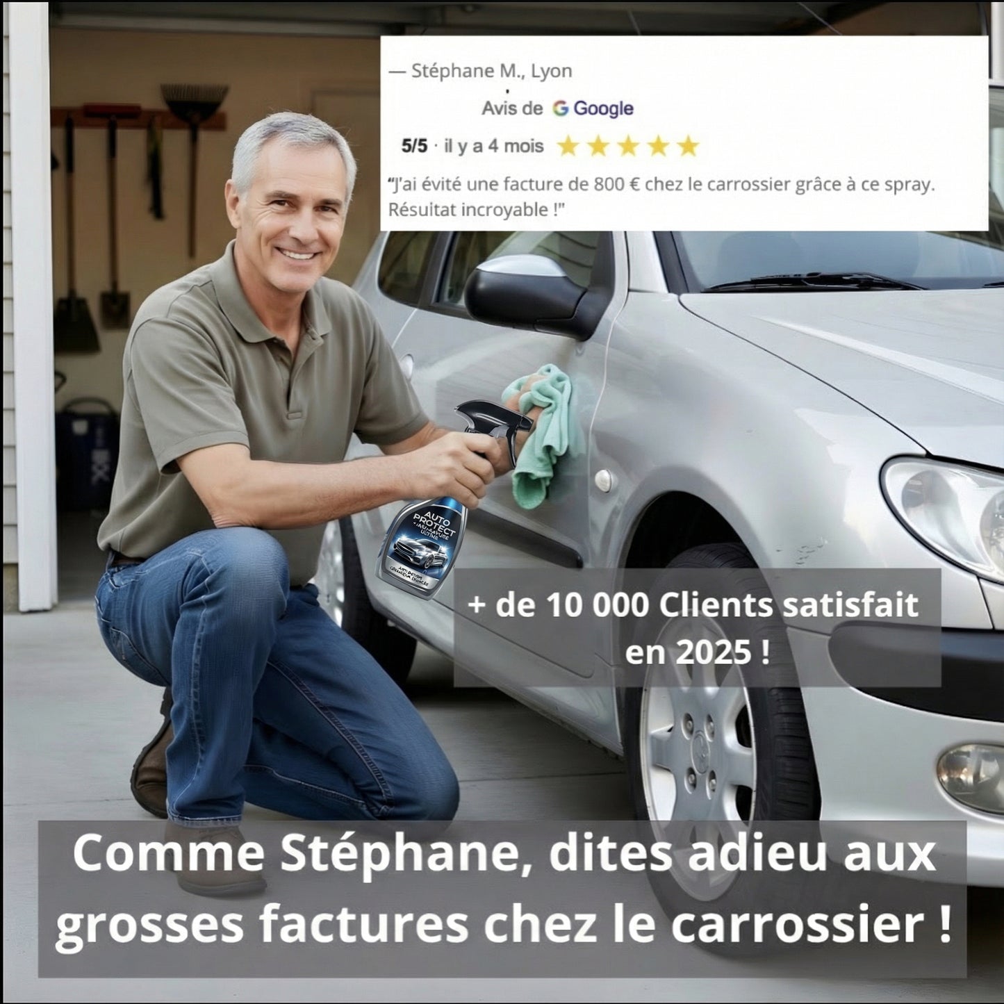 AutoProtect+ - Spray Céramique Protecteur