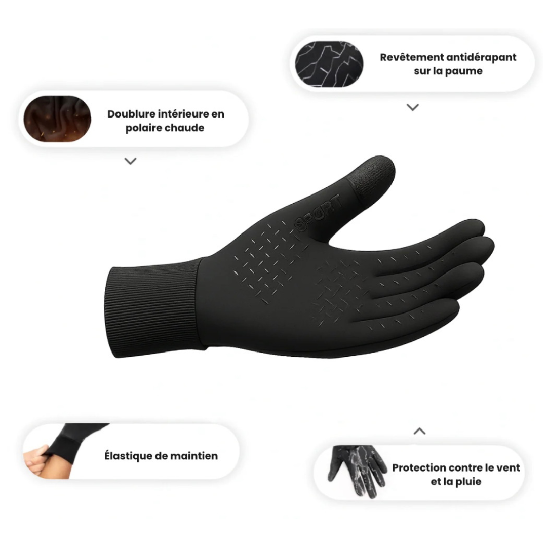 PolarTherm – Les gants chauds & tactiles pour l’hiver