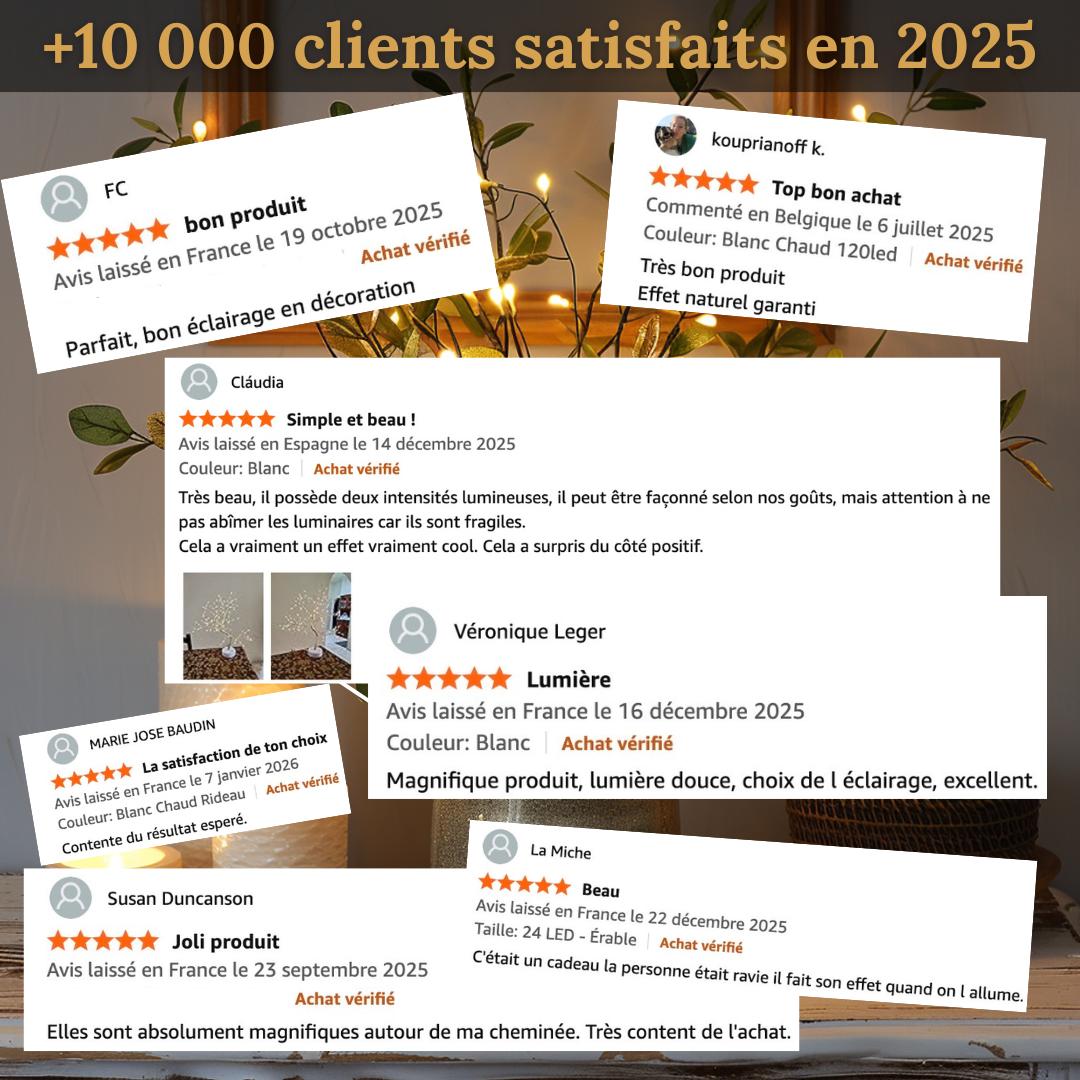 Lunéa - Arbre Lumineux Décoratif