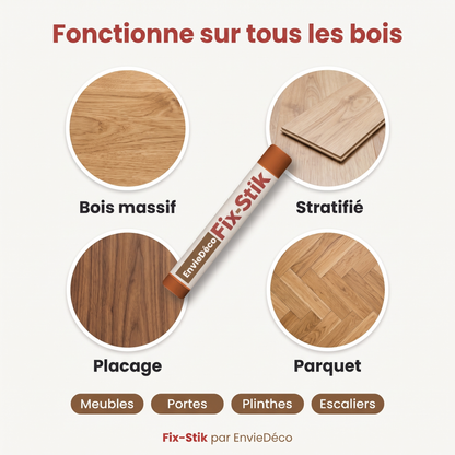 Fix-Stik — Kit de réparation pour bois