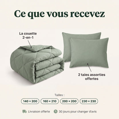 PetClean - Couette sans housse 2-en-1